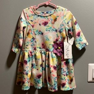 BRAND NEW GIRLS DRESS SIZE 4! NWT! SMOKE FREE HOME!